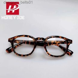 Sunglasses Vintage Small Johnny Depp Style Round Sunglasses Clear Tinted Lens Brand Design Party Show Sun Glasses Oculos De SolL231218