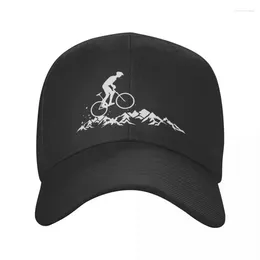 Ball Caps Classic Unisex MTB Mountain Bike Baseball Cap Adult Bicycle Cyclist Biker Adjustable Dad Hat For Men Women Outdoor Snapback
