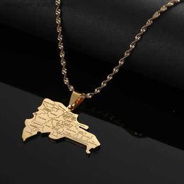 Pendant Necklaces Stainless Steel Dominican M Pendant Necklaces Dominicans Country M JewelryL231218
