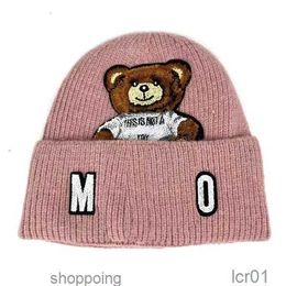 2024 Luxurys Beanie Hat Skull Cap Winter Cashmere Letters Outdoor Bonnet Knit Hats Warm Multicolor Fashion Bear Beaniesagoy