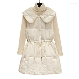 Women's Trench Coats Women Fashion Sleeveless Outerwear 2023 Autumn And Winter Casual Warm Vests Jackets