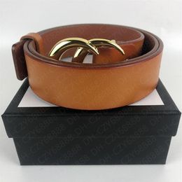 Classic Brand Designer 7 Style 3 8 Wide Belt Men's Gold Silver Bronze and Black Buckle With box306L