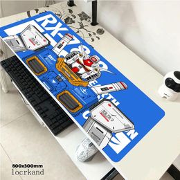 Rests Gundam Mouse Pad Anime Gaming Accessories Carpet PC Gamer Completo Computer Rug Varmilo Keyboard mat gamer mouse pad