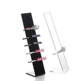 New 1 Set 5 Pcs Hairclip Stand Hairpin Holder Jewellery Accessory Display Hairband Shelf Jewellery Decoration Showcase2484