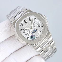 Wristwatches Top-level Luxury 5740 Automatic Mechanical Fashion Business Men's WristwatchSapphire Mirror Waterproof Watch