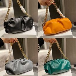 Luxury BottegaaVeneta Bags Pouchs Genuine Leather 7a Shouder Purse Chain Marca Dragon Handbag for Women Shape New Candy Colour Big Shopping PouchsQQ