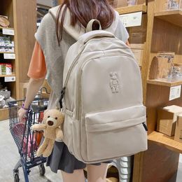 School Bags Fashion Kawaii Girl Waterproof High Capacity Bag Women Cute Backpack For Bolsos Aesthetic Bookbag