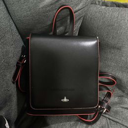 Designers vivIenne 23 Spring/Summer New Empress Dowager Saturn Backpack Casual Solid Handheld College Commuter Versatile