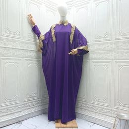 Ethnic Clothing 2 Piece Muslim Sets Women Abaya Kimono Khimar Bat Sleeve Dress Suits Kaftan Ramadan Eid Islam 2pcs Hijab Long Robe 2024
