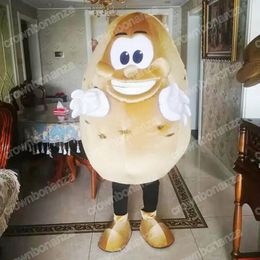 2024 New potato Mascot Costumes Halloween Cartoon Character Outfit Suit Xmas Outdoor Party Festival Dress Promotional Advertising Clothings