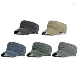 Berets Breathable Cap Men Women Camouflage Army Hat Military Baseball Spring Summer Outdoor Sunscreen Peaked Solid Color