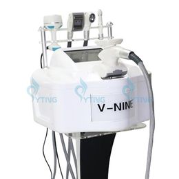 5 in 1 40K Cavitation Vaccum Roller RF V9 Slimming Machine Fat Burning Body Sculpture Face Lifting Lymphatic Drainage