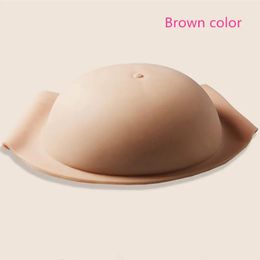 Items Two colors 210 months Adjustable belly Twins Artificial Baby Tummy Silicone Belly Fake Pregnancy Pregnant Belly Fake Pregnancy Wh