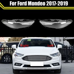 for Ford Mondeo 2017 2018 2019 Auto Glass Lens Headlamp Shell Car Front Headlight Cover Light Caps Masks Transparent Lampshade