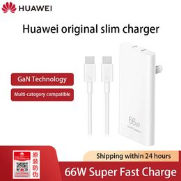 Earphones Huawei Gallium Nitride Slim Phone Charger Gan Charger(max 66w) Compatible Huawei Headset Smart Watches Apple Pd Fast Charge