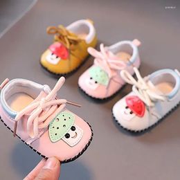 First Walkers And Autumn Born Infant Toddler Shoes For Boys Girls 0-1 Year Old Soft Sole Walking Cute Comfortable