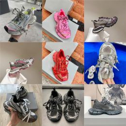 Designer Paris sports shoes running shoes basketball shoes men's branded shoes women's casual shoes thick soled shoes mesh shoes 3xl dad shoelace box