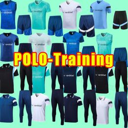 22 23 Marseil Soccer tracksuits GERSON under BAKAMBU milik maillot de foot 2024 2023 Camiseta PAYET GUENDOUZI KAMARA short sleeve pants POLO vest training