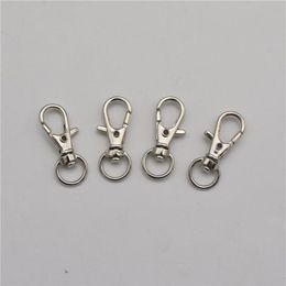 100Pcs 32mm Lobster Clasp Metal Connector Jewellery Swivel Clasps Keychain Parts Bag Accessories Diy Jewellery Making Accessories198R