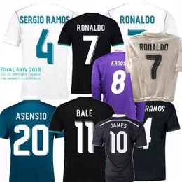 Tops 2013 2014 15 16 17 18 Retro classic Real soccer jerseys BENZEMA MARCELO ISCO NACHO CARVAJAL ASENSIO BALE SERGIO RAMOS Madrid 13/14