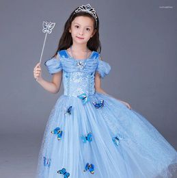 Girl Dresses Girls Dress Christmas Cartoon Cosplay Costume Princess For Birthday Party Children Kids Clothing