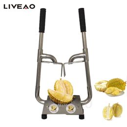 Manually Open Durian Machine Commercial Durian Shelling Peeler Machine