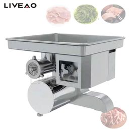 New Meat Slicer Meat Grinder All-In-One Commercial Multi-Function Meat Slicer Shredding And Dicing Kitchen Equipment
