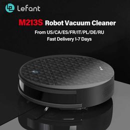 Robot Vacuum Cleaners Lefant M213S Robot Vacuum Cleaner 2-in-1 Sweep and Mop 3000Pa Suction 150 Minutes Slim Quiet Pet Hair Hard Floor Low Pile CarpetL231219