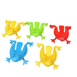 Jumping Frog Toys Candy Colour Classic Kids Funny Party Contest Games for Girls Boys Gift Creative Fidget Toy new and unique plastic Gifts