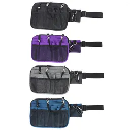 Waist Bags Fanny Pack Multi Compartments Tool Belt With Tape Holder Pouch