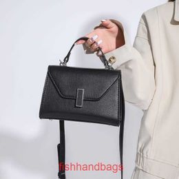 Designer Bag Valextra Iside Handbags Classic womens handbag with simple lock buckle single shoulder diagonal bag internet celebrity With Real Logo