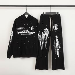 Hot 2024 hellstar hoodie tracksuit Pant Men's Pullover Sweatshirts Yoga hellstars Hooded Hoody designe hoodies hip-hop sweat