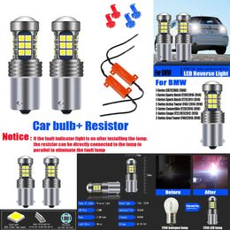 New Decorative Lights 2pcs Car P21W 7506 BA15S Canbus Free Error LED Reverse Light Bulb Backup Lamp For BMW E87 F20 F21 F45 F23 F22 F87 F46 1 2 Series