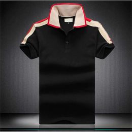 21sp yaz%100 pamuklu erkekler polo t-shirt est logo baskı moda giyim gömlek trend kısa kol tshirtm-3xl