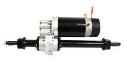 Customised 1200W large torque brush DC motor drive axle differential