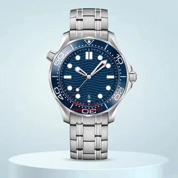 25 Mixed Style Men's Watches 42mm 210.30.42.20.03.001 blue dial Rotary bezel Stainless steel mechanical Automatic men's Wristwatches