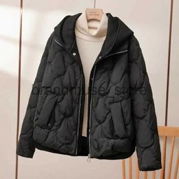 Women's Jackets 2023 Fashion Coats Korean Style Loose Comfort Quilted Coat Women Jacket Women Parkas Warm Jackets Casual Coat New Winter Clothes J231226 J231227