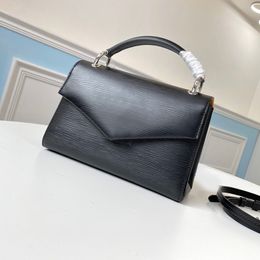 9A Designer Bags Counter Quality EPI Leather Totes Two-tone Lining Handbags 23.5cm High Imitation Crossbody with Box