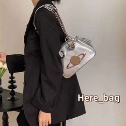 handbags high quality s designers bags Bowling Bag Punk Style Spring/summer Women's Shoulder Underarm Chain