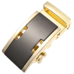 Belts Genuine Men's Belt Head Buckle Leisure Business Accessories Automatic Width 3.5CM LY136-263