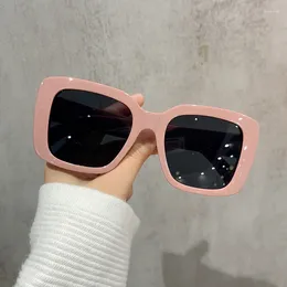 Sunglasses Fashion For Woman Square Shape Stylish UV Protection Trend High Quality Ladies