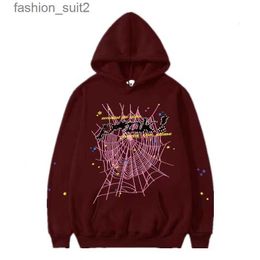 pink Spider hoodie 555 spider mens Hoodies Designer Hoodie Sweatshirts Hip Hop Young Thug Print Top Quality Fashion for Youth spiderman hellstar cp puff 12 0PSH