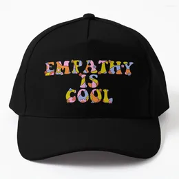 Ball Caps Empathy Is Cool - The Peach Fuzz Baseball Cap Streetwear Sun Ladies Hat Men's
