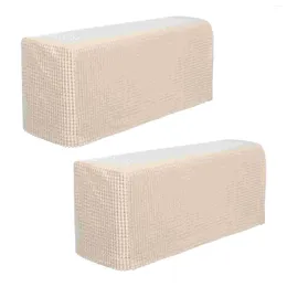 Chair Covers 2 Pcs Chaise Lounges Arm Armrest For Sofa Washable Protectors Couch