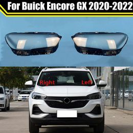 for Buick Encore GX 2020 2021 2022 Car Lens Glass Light Lamp Caps Headlamp Shell Transparent Lampshade Lampcover Headlight Cover