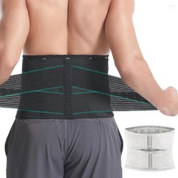 Waist Support Adjustable Back Lumbar Belt Breathable Brace Strap For Lower Pain Relief Scoliosis Herniated Disc Sciatica