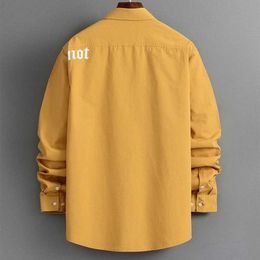Men's Casual Shirts 2022 Mens Harajuku Colors Oversized Shirt 100% Pure Cotton Men Korean Fashion Long Sleeve Shirts Male Button Up Shirts BlousesL231218