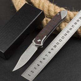 Boker EDC Pocket Folding Automatic Knife With Carbon Fibre Handle D2 Blade Outdoor Survival Camping Hunting Utility Kitchen Auto Knives Tool