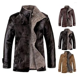 Men's Jackets Fashionable Men Coat Turn-down Collar Thick Leisure Business Winter Jacket