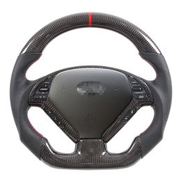 Car Steering Wheel Fit for Infiniti G37 Real Carbon Fibre